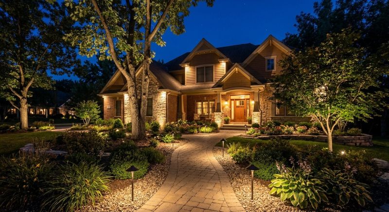 Driveway Lighting Installation in Kansas City, MO